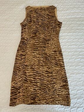 Liz Claiborne Tiger Print Women’s Dress